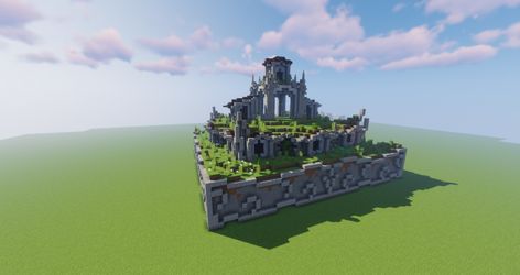 Minecraft Stone Temple, Temple Minecraft, Pirate Island, Pirate Bay, Stone Temple, Minecraft Map, Minecraft Architecture, Buckingham Palace, View Map