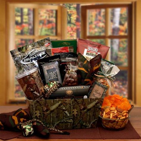 Are you looking for gift baskets for women? If your answer is yes, then you are at the right place. "Finegifts & Baskets" is a leading online gift store. Which comes with different categories and a wide range of gifts. So, what's the delay, just visit our online website and place our order. Fishing Gift Basket, Camo Gifts, Fathers Day Gift Basket, Diy Gifts For Men, Chocolate Covered Almonds, Baskets For Men, Gift Baskets For Men, Raffle Baskets, A Gift Basket