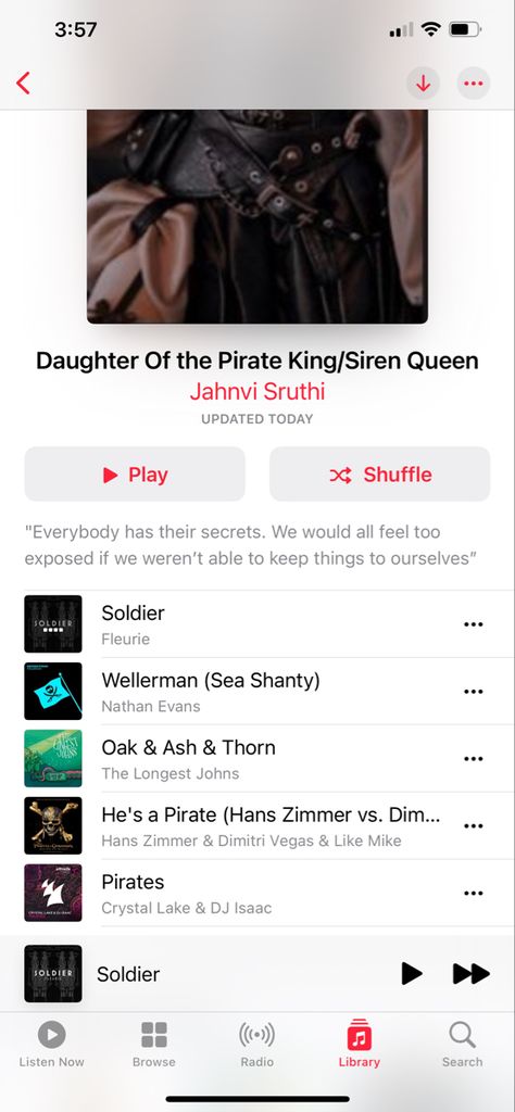 Pirate Spotify Cover, Daughter Of The Pirate King Fanart Riden And Alosa, Pirate Playlist, The Daughter Of The Pirate King, Tricia Levenseller, Daughter Of The Pirate King, Siren Queen, Pirate Songs, Pirate Aesthetic