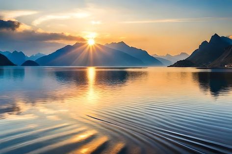 Sunrise Mountain Photography, Sunset Pictures Landscape, Mountain Sunset Aesthetic, Sunset Beach Pictures, Sunrise Wallpaper, Sunrise Aesthetic, Sunrise Mountain, Mountains Aesthetic, Sunrise Lake