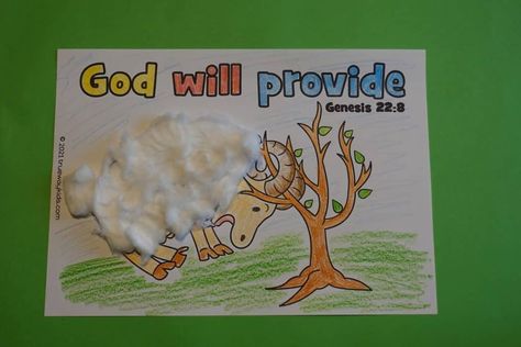 Abraham Isaac, Abraham And Isaac Craft Preschool, Abraham Is Tested Craft, Isaac Bible Craft, Isaac Sacrifice Craft For Kids, Abraham Sunday School Craft, Abraham Offers Isaac Craft, Abraham Issac Craft, Sacrifice Of Isaac Craft