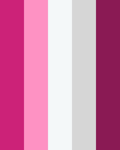 Magenta Silver Wedding Theme Color Combinations For Weddings, Pink Colour Combination, Silver Wedding Theme, Wedding Theme Color Schemes, Pink Color Combination, Hexadecimal Color, Pink Names, Grey Color Scheme, Colors Palette