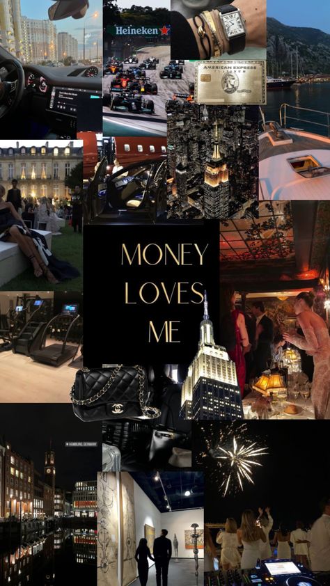 Money Loves Me, Me Wallpaper, Dream Life Goals, Vision Board Template, Online Jobs For Teens, Lucky Wallpaper, Power Wallpaper, Money Vision Board, Life Goals Pictures