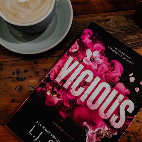 What's your favorite trope? Sinking into my favorite corner at the coffee shop with a piping hot latte and "Vicious" by LJ Shen has become my new guilty pleasure. This gem from the Sinners of Saint series is everything I crave in contemporary romance – dark, intense, and utterly addictive! If you're a fan of bestselling romance novels or popular romance authors, you can't miss this enemies-to-lovers masterpiece. Trust me, once you dive into LJ Shen's world of new adult fiction, you'll ... Vicious Lj Shen Book, Vicious Lj Shen, Lj Shen, Sinners Of Saint, Book Tbr, Romance Authors, Book Recs, My Muse, Contemporary Romances