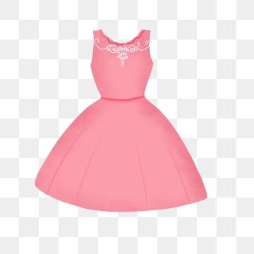 Blue Princess Dress, Dress Clipart, Pink Princess Dress, Dress Png, Watercolor Dress, Dress Illustration, Princess Skirt, Princess Cartoon, Cute Princess