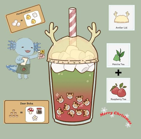 Boba Story Drink Ideas, Boba Ideas, Christmas Boba, Boba Store, Boba Story, Baba Recipe, Boba Tea Recipe, Boba Recipe, Raspberry Tea