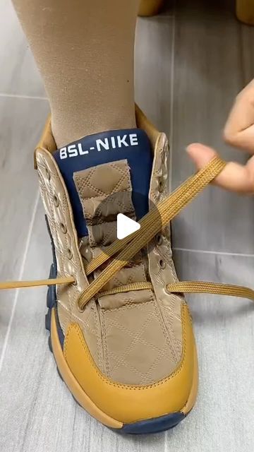 How To Tie Shoes To Slip On, Shoe Tying Trick, Shoe Tying, Shoe Lacing, How To Tie Shoes, Simple Shoes, Instagram Link, Home Inspiration, Foot Pain