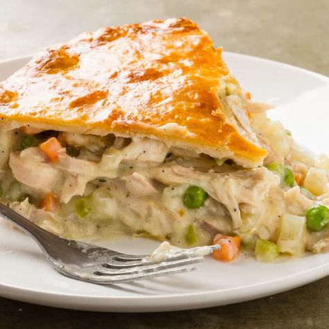 Gluten Free Chicken Pot Pie, Pie Crust From Scratch, Best Chicken Pot Pie, Cooks Country Recipes, Homemade Crust, Country Recipes, Homemade Pumpkin Pie, America's Test Kitchen Recipes, Chicken Pie