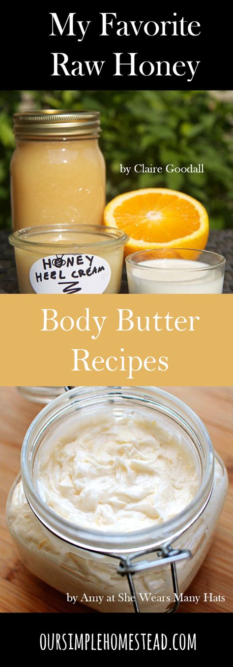 Homemade Body Butter Recipes, Body Butter Recipes, Honey Body Butter, Body Butter Recipe Homemade, Skin Cream Recipes, Body Butter Recipe, Homemade Body Butter, Homemade Moisturizer, Diy Body Butter