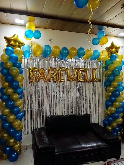 make some one's fare well more spcials and beautiful with this beautiful decoration of balloons and ribbons ............and say goodbye!! Farewell Speech For Seniors, Farewell Decoration, Best Farewell Quotes, Farewell Party Decorations, Farewell Decorations, Farewell Speech, Balloons Ideas, Umbrella Decorations, Shower Rings