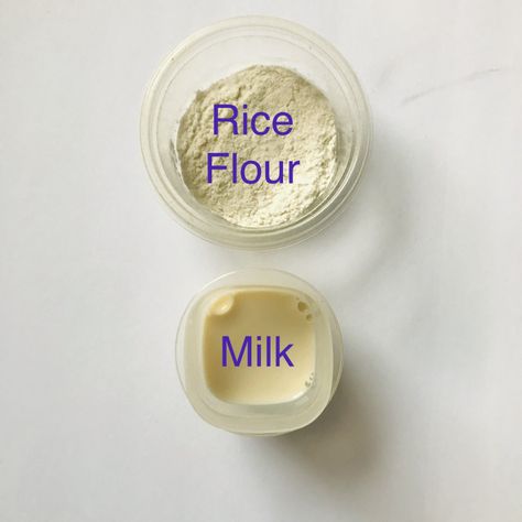 Skincare Sunday: DIY Rice Flour and Milk Mask – Makeup By Amy Perrone Rice Flour And Milk Face Mask, Diy Rice Flour, Egg Yolk Face Mask, Rice Flour For Skin, Skincare Sunday, Milk Mask, Face Steaming, Mask Korean, Rice Powder