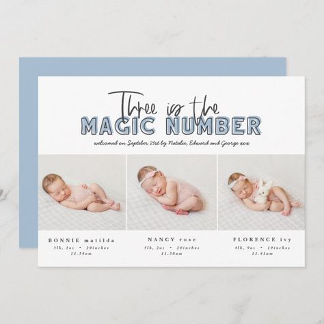 Modern Baby Announcement, Twin Birth Announcements, Modern Birth Announcement, Announcement Photos, Pregnancy Announcement Photos, Birth Announcement Boy, Birth Announcement Girl, Birth Announcement Card, Baby Birth Announcement