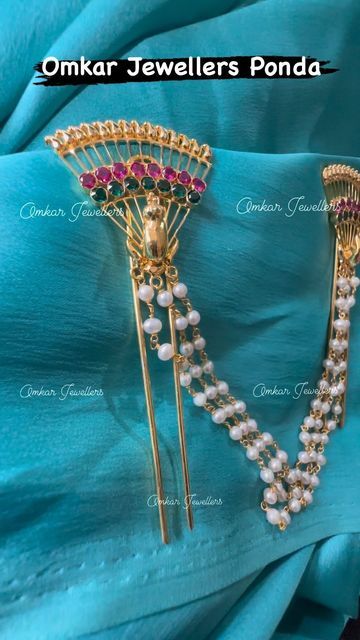 Goan Jewellery, Peacock Pearls, Hair Clips, On Instagram, Instagram