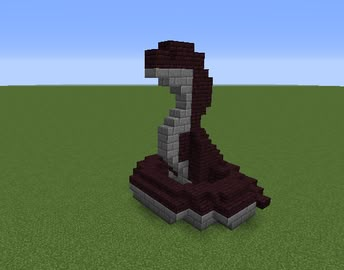 Snake Minecraft Build, Statue In Minecraft, Dog Statue Minecraft, Animal Statue Minecraft, Snake Statue Minecraft, Minecraft Creeper Statue, Liberty Wallpaper, Minecraft Statues, Minecraft Mobs