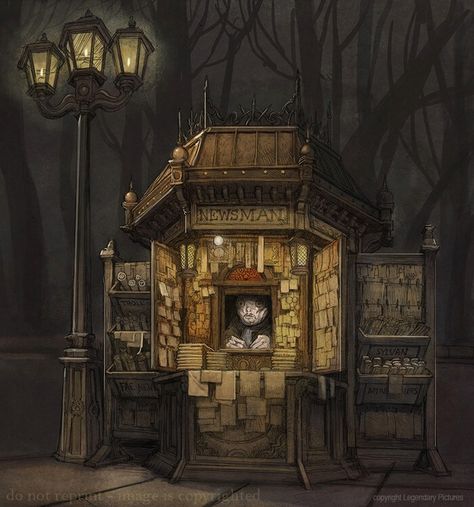 Steampunk Shop Concept Art, Brothel Concept Art, Fantasy Shop Concept Art, Bar Concept Art, Concept Art Environment, Carnival Row, Fantasy Shop, Little Nightmares Fanart, Bg Design