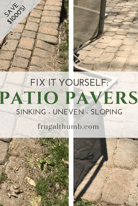 Patio Repair, Diy Patio Pavers, Paver Designs, Patio Pavers Design, Patio Pavers, Paver Walkway, Brick Pavers, Landscaping Supplies, Brick Patios