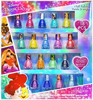 Disney Princess Nail, Disney Princess Nail Polish, Disney Princess Nails, Nail Polish Gift Set, Disney Princess Gifts, Nail Polish Gift, Disney Nail, Makeup Kit For Kids, Disney Princess Characters