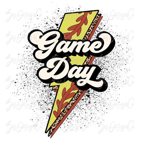 White T-shirt With Sublimation Print For Game Day, Game Day T-shirt With Sublimation Print For Fans, Softball Graphics, Game Day Sublimation Design For Baseball Season, Softball Game Day, Softball Sublimation Designs, Shirt Clipart, Teacher Accessories, Softball Svg