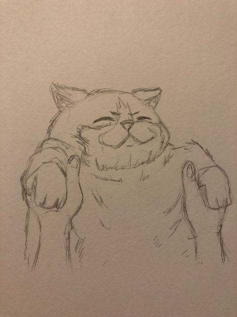 fat cat sketch drawing cutie pie awww Cat Sketch Wallpaper, Cat Being Held Up Drawing, Cat People Drawings, Cat Being Picked Up Drawing, Chunky Cat Drawing, Drawing Ideas Person Sketch, Silly Cat Sketch, Cat And Human Drawing, Human Cat Drawing