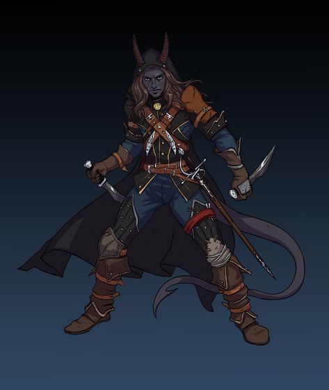 Tiefling Rogue, Dnd Tiefling, D D Races, Fantasy Races, Fantasy Male, Fantasy Armor, Commissions Open, S K, Art Model