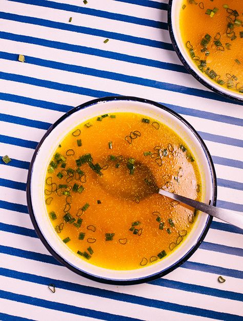 turmeric garlic broth, the worlds best vegetable broth What To Do With Vegetable Broth, Soups With Tumeric, Asian Bone Broth Recipe, Garlic Broth Recipe, Garlic Broth Soup, Fresh Tumeric Recipes Food, Iron Rich Soup, Turmeric Broth, Vegetable Broth Soup