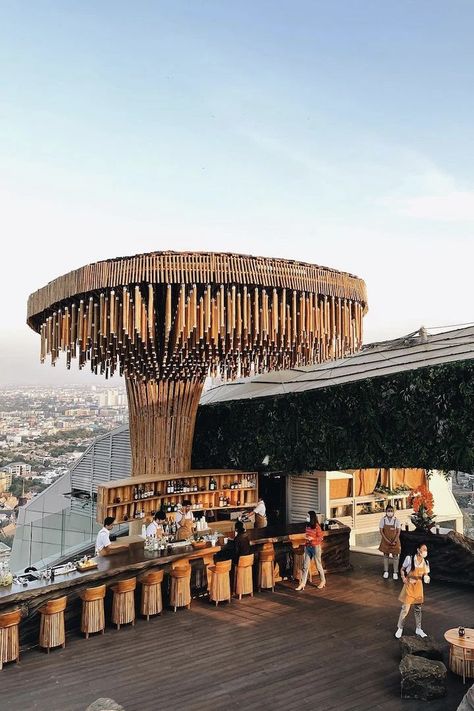 10 Best Rooftop Bars in Bangkok in 2024 Sky Bar Rooftops, Rooftop Bangkok, Bangkok Rooftop, Rooftop Bar Design, Best Rooftop Bars, Sky Bar, Rooftop Bars, Top Restaurants, Rooftop Bar