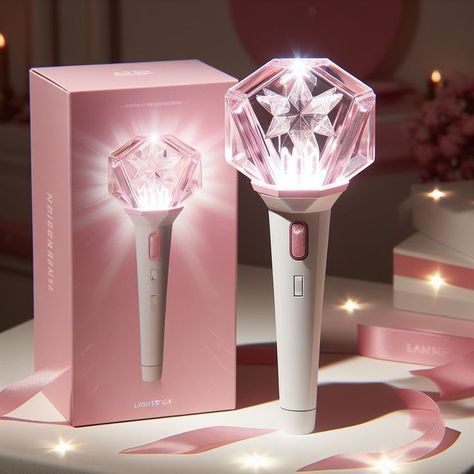 Idol Accessories, Kpop Lightstick, Light Stick, Graphic Design Photoshop, All About Kpop, Cute Bedroom Decor, Korean Entertainment, Kpop Entertainment, Backyard Fun