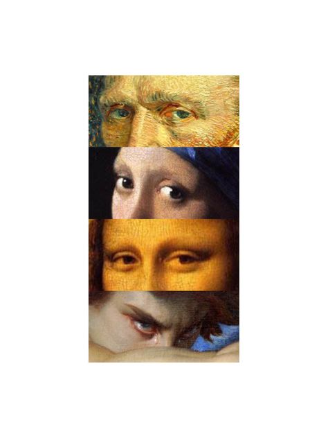 Eyes In Famous Paintings, Famous Eyes Painting, Eyes In Art History, Artwork Tattoo Famous, Old Famous Paintings, Painting Eyes, Famous Art Paintings, Art Inspired Tattoos, Teaching Portfolio