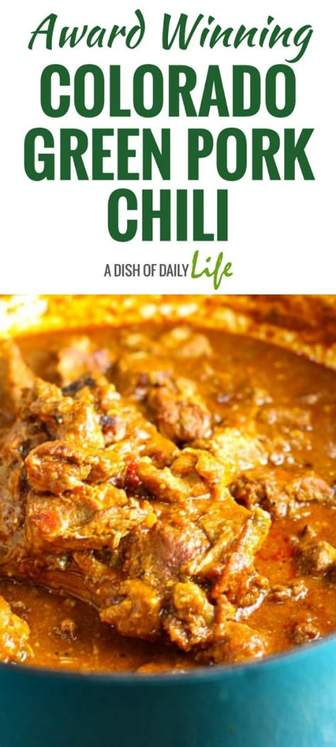 Green Pork Chili, Green Chili Stew, Green Chili Pork, How To Cook Chili, Green Chile Recipes, Green Chili Recipes, Barbecue Pork Ribs, Pork Chili, Authentic Mexican Recipes