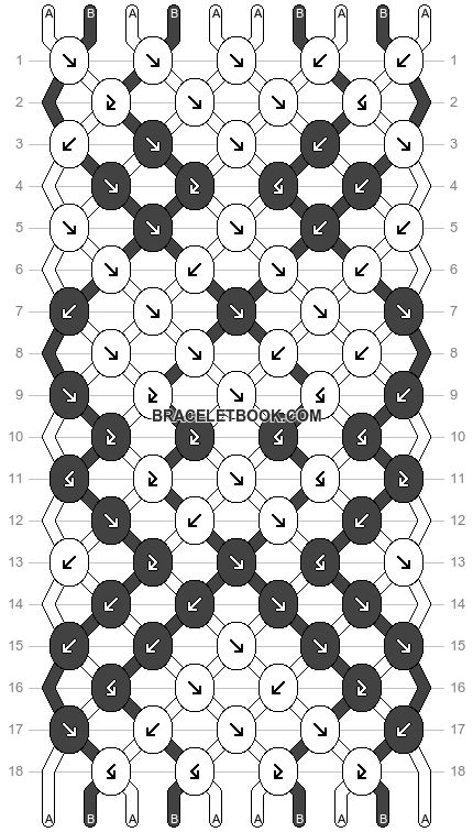 Skull Friendship Bracelet Pattern, Skull Bracelet Pattern, Thread Pattern, Diy Bracelets With String, String Bracelet Patterns, Yarn Bracelets, Friendship Bracelet Patterns Easy, Macrame Bracelet Patterns, Handmade Friendship Bracelets