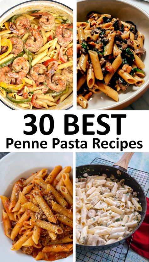 Affordable Pasta Recipes, Weeknight Pasta Recipes, Family Style Pasta Dishes, Recipes With Penne Noodles, Easy Pasta Dinners For Families, Chickpea Penne Pasta Recipes, Whole Wheat Penne Pasta Recipes, Penne Pasta Recipes Healthy, Penne Recipes Easy