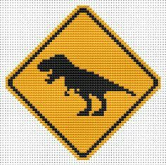 T Rex Cross Stitch Pattern, Pixel Art Pattern Dinosaur, Cross Stitch Dragon, Dinosaur Cross Stitch Pattern, Dinosaur Cross Stitch, Art Perle, Tapestry Crochet Patterns, Beaded Cross Stitch, Dinosaur Pattern