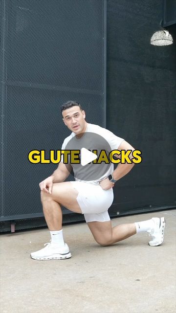 Alan Jaramillo on Instagram: "The sneaky secret to the ultimate glute 🍑 gains is….  Understanding how to change the workouts you’re already doing to be more glute dominant.  Let’s look at Bulgarian split squats!   Many people do them in a quad-biased fashion, but if we move our foot forward and hinge, we will place more stretch around the glute.  Another movement that so many men do is the leg press!   Changing your stance and putting your feet higher on the platform will focus more on the glutes than the quads  And if you’re doing lunges, instead of doing them with the knee traveling over the toe, you could do stationary reverse lunges and focus on hinging so that you place more stretch around the glute.  I hope this helps!   #glutegains #glute #glutesworkout #gluteworkout #gluteactivati Glute Workout Men, Glutes Workout Men, Activate Glutes, Glute Gains, Split Squats, Glute Exercises, Bulgarian Split Squats, Reverse Lunges, Leg Press