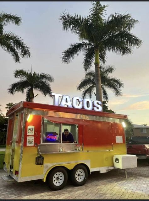 Tunnel Under Ocean Blvd Aesthetic, Truck Date, Food Truck Tacos, Foodtrucks Ideas, Taco Food Truck, Outside Birthday, Food Truck Events, Wine And Paint Night, Tucson Car