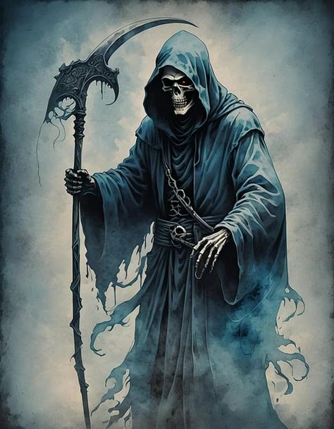 Download this free illustration of Ai Generated Reaper Killer from Pixabay's vast library of royalty-free stock images, videos and music. Ghost Skeleton, Free Illustration, Dark Moon, Creepy Halloween, Music Mix, Grim Reaper, Free Illustrations, Grimm, Photo Illustration