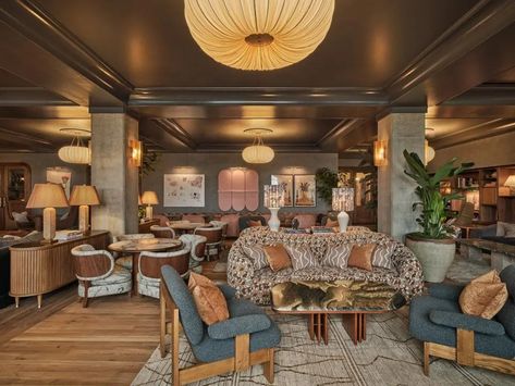 Soho House Opens Its First Location In The Pacific Northwest Soho House New York, Soho House Interiors, Soho Works, Carlton Hotel, Rooftop Pool, Soho House, Steam Room, Wood Fired Pizza, Health Club