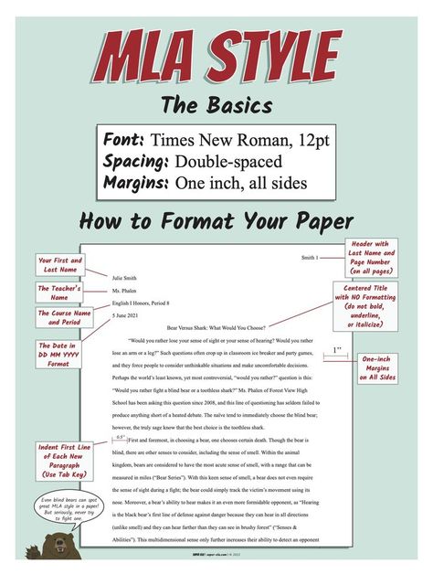 Help students format their papers using this MLA Style reference. #teachingresources Writing Concepts, Classroom Icebreakers, High School Literature, Writing Editing, Mla Format, Essay Format, Paper Writer, Best Essay Writing Service, Visual Aid