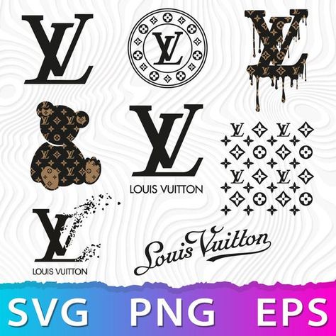 Creative Sticker design Lv Cricut Ideas, Louis Vuitton Patches, Louis Vuitton Pattern Svg, Louis Vuitton Svg Free, Designer Logo Svg, Free Vinyl Svg Files, Louis Vuitton Stickers, Free Cricut Downloads Svg, Louis Vuitton Symbol