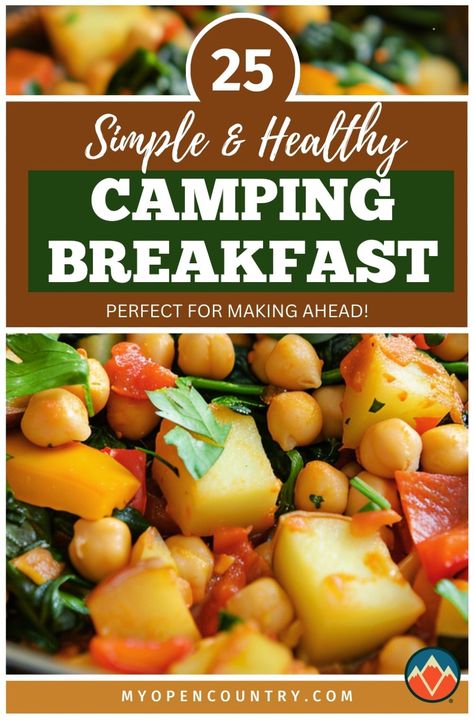 Discover healthy and simple camping breakfasts that you can make with ease. Enjoy cinnamon rolls, burritos, and nutritious oatmeal options that require minimal prep. These breakfast ideas are not only delicious but also packed with nutrients to fuel your outdoor adventures. Perfect for making ahead, these meals are great for campers who want to eat well in the wilderness. Learn more about Easy Camping Meals Breakfast. Healthy Camping Breakfast, Camping Meals Breakfast, Easy Campfire Recipes, Camping Breakfasts, Camping Breakfast Ideas, Tin Foil Meals, Easy Campfire Meals, Make Ahead Breakfast Burritos, Breakfast Ideas Easy