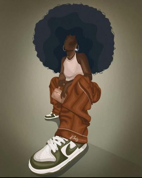 Melanin Art, Big Hair, My World, The Details, African American, Sneakers, Canvas, Hair, On Instagram