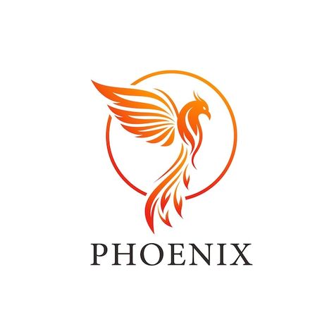 Ilustración del logotipo de phoenix | Premium Vector #Freepik #vector #logo-silueta #fenix-logo #logo-arte #fenix Phoenix Vector, Plane Logo, Phoenix Logo, Horse Brand, Phoenix Art, Logo Symbol, E Sports, Brand Ideas, Logo Icon