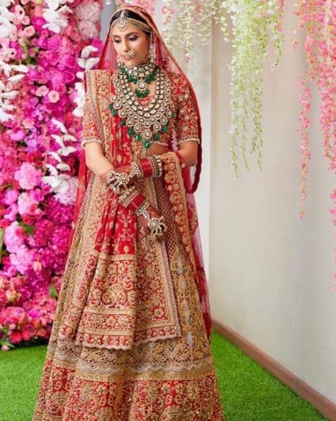 Here's What (& Who) Shloka Mehta Wore At Each Of Her Wedding Functions! | WedMeGood Bridal Double Dupatta, Shloka Mehta, Double Dupatta, भारतीय दुल्हन संबंधी, Sabyasachi Bridal, Nita Ambani, Handmade Fabric Bags, Indian Bridal Lehenga, Designer Bridal Lehenga