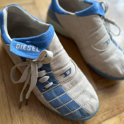 Vintage Adidas Sneakers, Adidas 2000 Vintage, Diesel Sneakers Women, Vintage Diesel Shoes, Y2k Sneakers, Vintage Diesel Sneakers, Diesel Sneakers, Diesel 1dr, Diesel Shoes