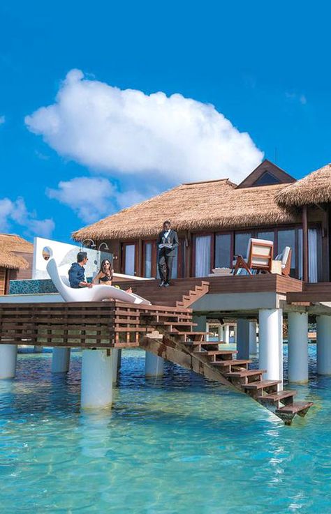 Once-in-a-lifetime luxury honeymoons All-inclusive all the time with a private butler Jamaica Beaches, Dream Vacation Spots, Water Villa, Luxury Honeymoon, Jamaica Travel, Honeymoon Packages, Trailer Remodel, Need A Vacation, Destination Voyage