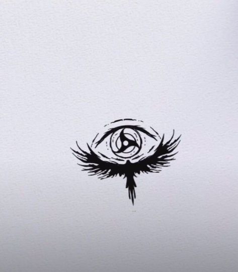 Shisui Eyes Tattoo, Madara Eyes Tattoo, Naruto Sharingan Tattoo, Anime Eyes Tattoo Design, Naruto Tattoo Sharingan, Mini Naruto Tattoo, Sasuke Sharingan Tattoo, Small Anime Tattoos Ideas Simple, Naruto Patchwork Tattoo