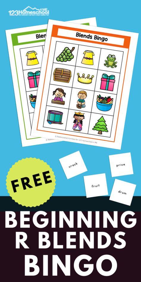 Consonant Blends Games, Cvc Word Fluency, Consonant Blends Activities, Game For Kindergarten, Intervention Strategies, R Blends, Teaching Child To Read, Blends Activities, Free Worksheets For Kids