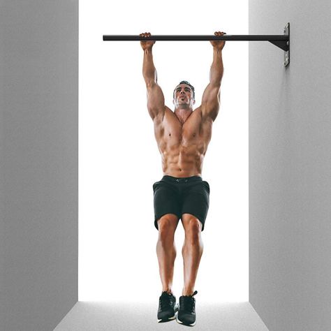 Pullup Bar Diy, Garage Pull Up Bar, Diy Pull Up Bar, Forearm Muscles, Dip Station, Dip Bar, Gym Setup, Pull Bar, Bar Workout