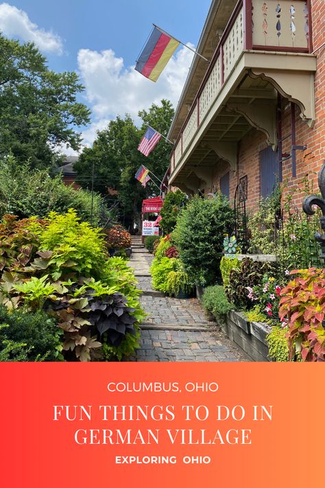 Columbus Ohio Things To Do In, Fun Things To Do In Columbus Ohio, Places To Visit In Columbus Ohio, German Village Columbus Ohio, Bay Village Ohio, Otherworld Columbus Ohio, Victorian Village, Umbrella Girl, German Village