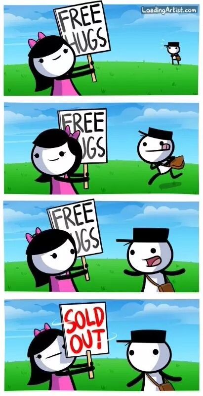 Odd Ones Out Comics, Theodd1sout Comics, Funny Comic Strips, Free Hugs, 웃긴 사진, Memes Humor, Fun Comics, Cute Comics, Coldplay