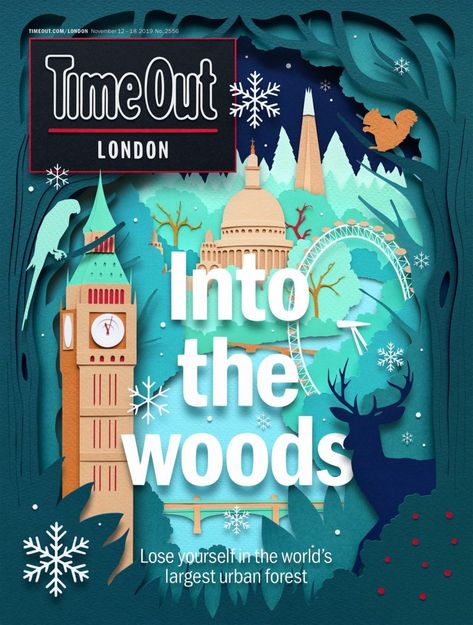 Portfolio | Owen Gildersleeve Owen Gildersleeve, Handmade Portrait, Urban Forest, Christmas Cover, Abstract Paper, British Wildlife, Magazine Illustration, Seamless Paper, Paper Tree